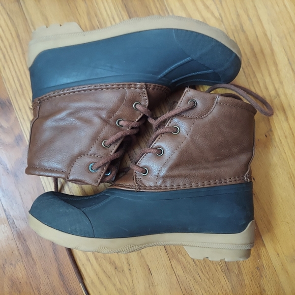 🎁 5/$25 Sperry duck boots, Port boots,  size 3M - Picture 4 of 12